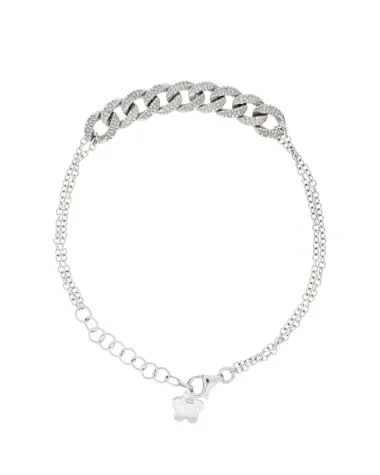 18CT W/G BRACELET MNT 1pt/36s